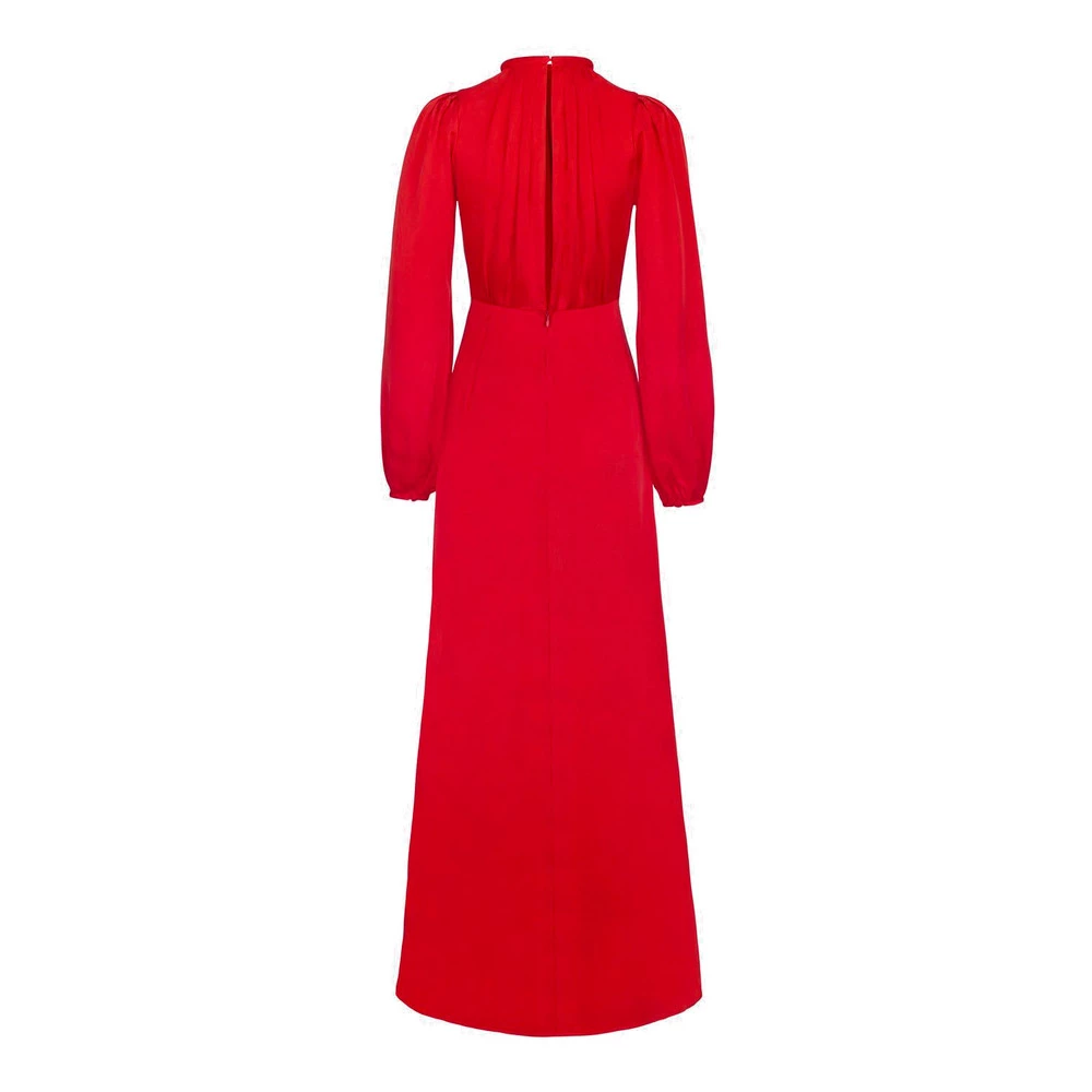 Pia Tjelta Ava Sandwashed Maxi Dress Red 1 Pia Tjelta Ava Sandwashed Maxi Dress Red