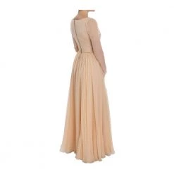 Dolce & Gabbana Ball Gown Full Length Dress Beige -Tilbud miinto Butikk unnamed file 2049