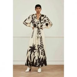 Hvit Fabienne Chapot Erika Dress Kjole Beige