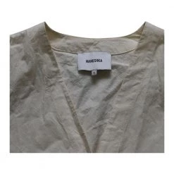 Nanushka Femme Maxi Dress With Belt White