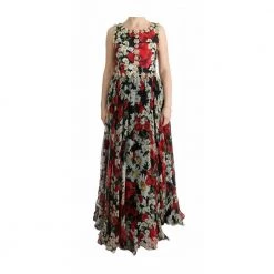 Dolce & Gabbana Floral Crystal Long Maxi Dress Red -Tilbud miinto Butikk unnamed file 2125