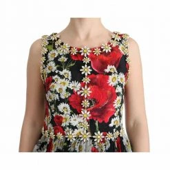 Dolce & Gabbana Floral Crystal Long Maxi Dress Red -Tilbud miinto Butikk unnamed file 2127