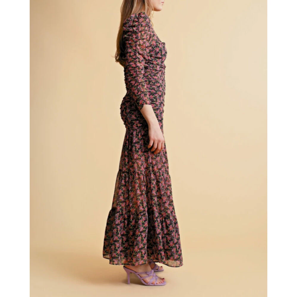 BY TIMO Chiffon Rouching Dress Black 3 BY TIMO Chiffon Rouching Dress Black - Bilde 3