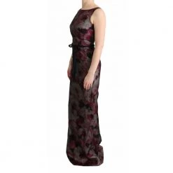 Dolce & Gabbana Roses Silk Stretch Sheath Long Dress Red -Tilbud miinto Butikk unnamed file 2149