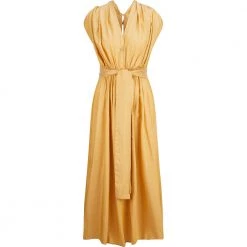 Ottod'Ame Maxikli Yellow -Tilbud miinto Butikk unnamed file 2178