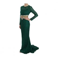 Dolce & Gabbana Lace Sheath Dress Green -Tilbud miinto Butikk unnamed file 2191