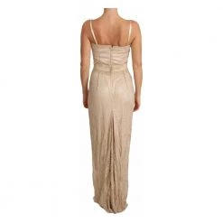 Dolce & Gabbana Lace Spaghetti Strap Sheath Dress Beige -Tilbud miinto Butikk unnamed file 2257