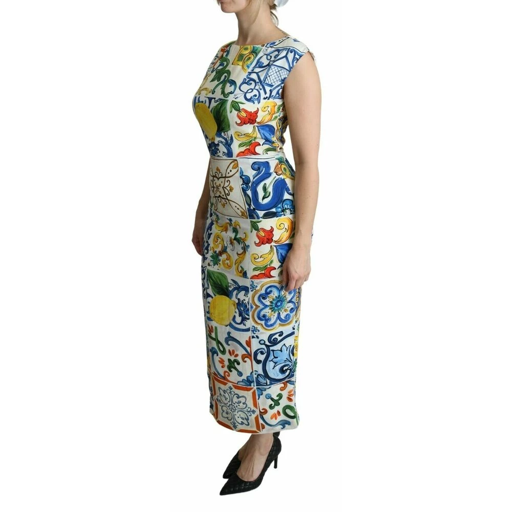 Dolce & Gabbana Maxi Dress White 2 Dolce & Gabbana Maxi Dress White - Bilde 2