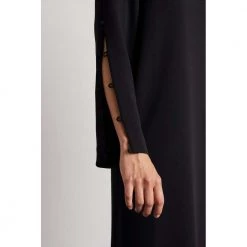 Mark Kenly Domino Tan Devyn Long Sleeved Raglan Dress X Kjole Og Skjørt Kjole Black