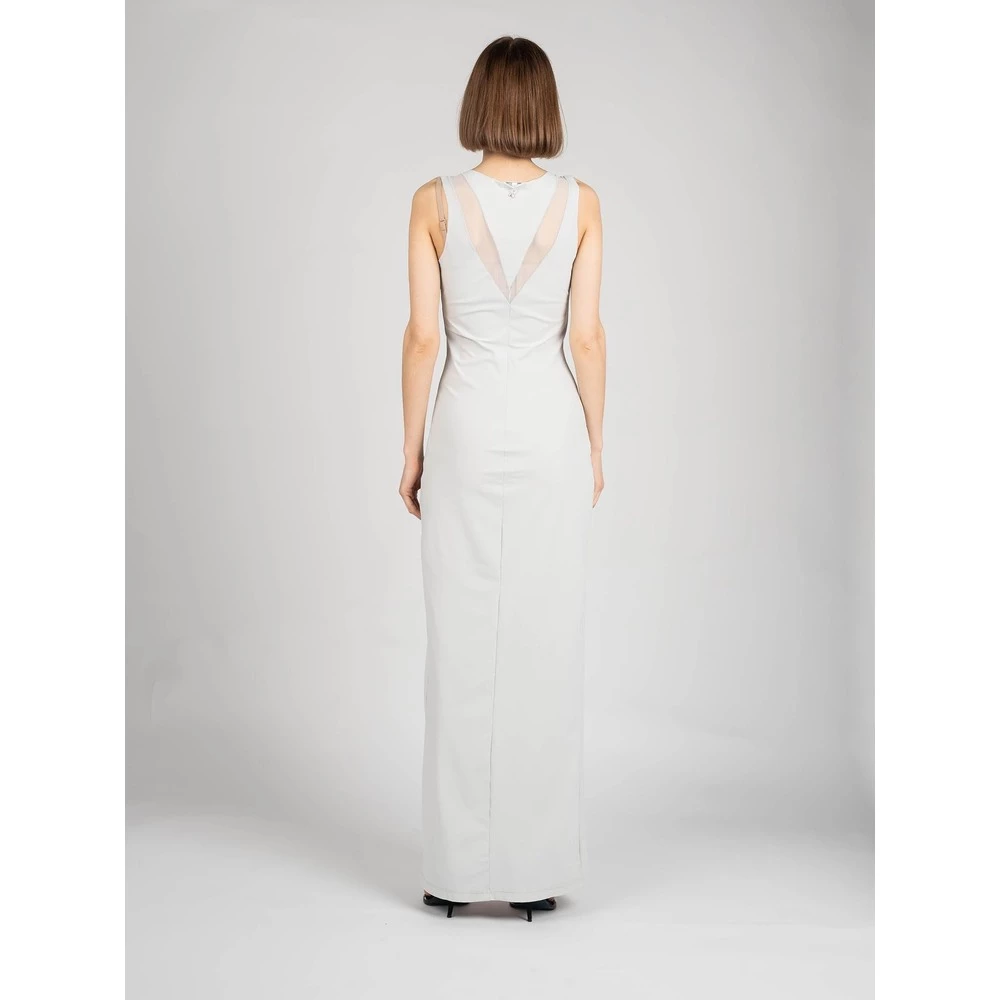 Patrizia Pepe Dress Gray 3 Patrizia Pepe Dress Gray - Bilde 3