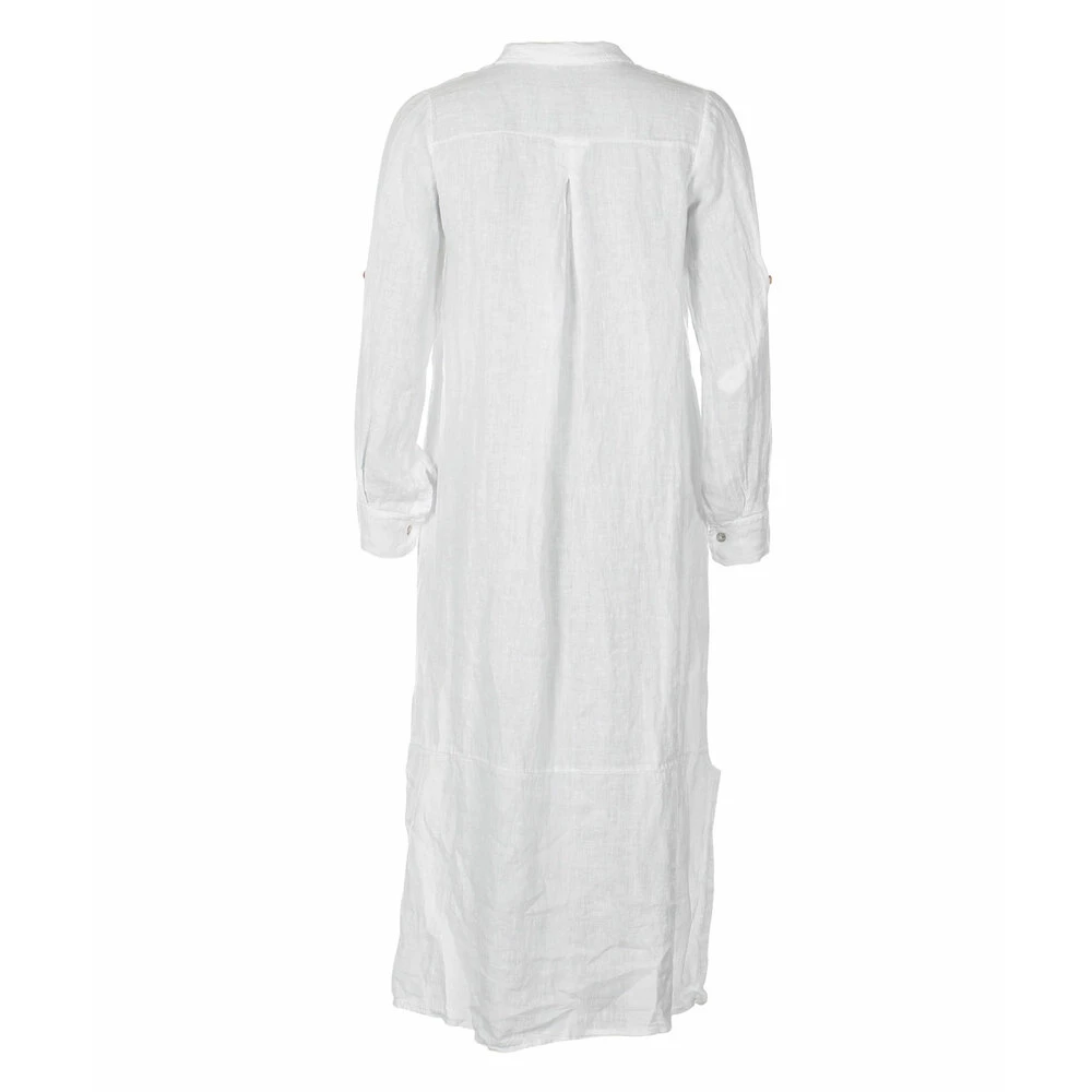 Made In Italia Dress White 2 Made In Italia Dress White - Bilde 2