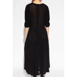 Comme Des Garçons Ruched Dress Black -Tilbud miinto Butikk unnamed file 2398