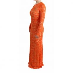 Dolce & Gabbana Floral Ricamo Sheath Long Dress Orange 11 Dolce & Gabbana Floral Ricamo Sheath Long Dress Orange -Tilbud miinto Butikk unnamed file 2484