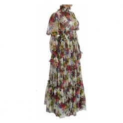Dolce & Gabbana Floral Silk Long Gown Red -Tilbud miinto Butikk unnamed file 251