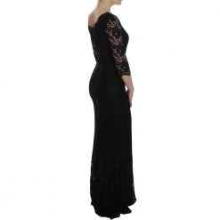 Dolce & Gabbana Floral Lace Long Ball Maxi Dress Black -Tilbud miinto Butikk unnamed file 2517