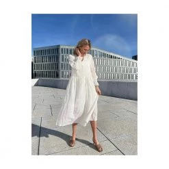 Levete Room Risa 2 Dress White -Tilbud miinto Butikk unnamed file 2529