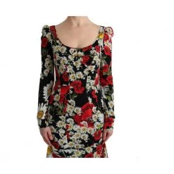Dolce & Gabbana Silk Floral Silk Stretch Dress Black 14 Dolce & Gabbana Silk Floral Silk Stretch Dress Black -Tilbud miinto Butikk unnamed file 2547
