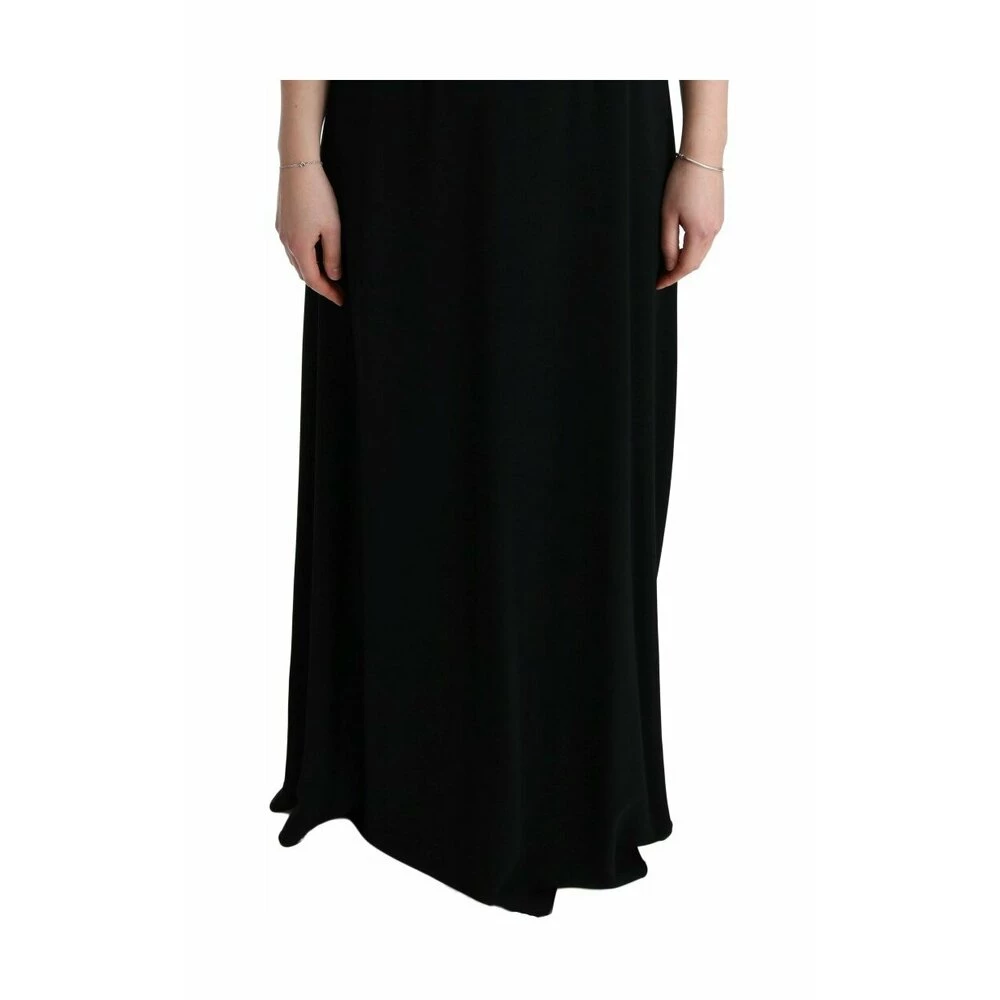 Dolce & Gabbana Long Maxi Dress Black 6 Dolce & Gabbana Long Maxi Dress Black - Bilde 6