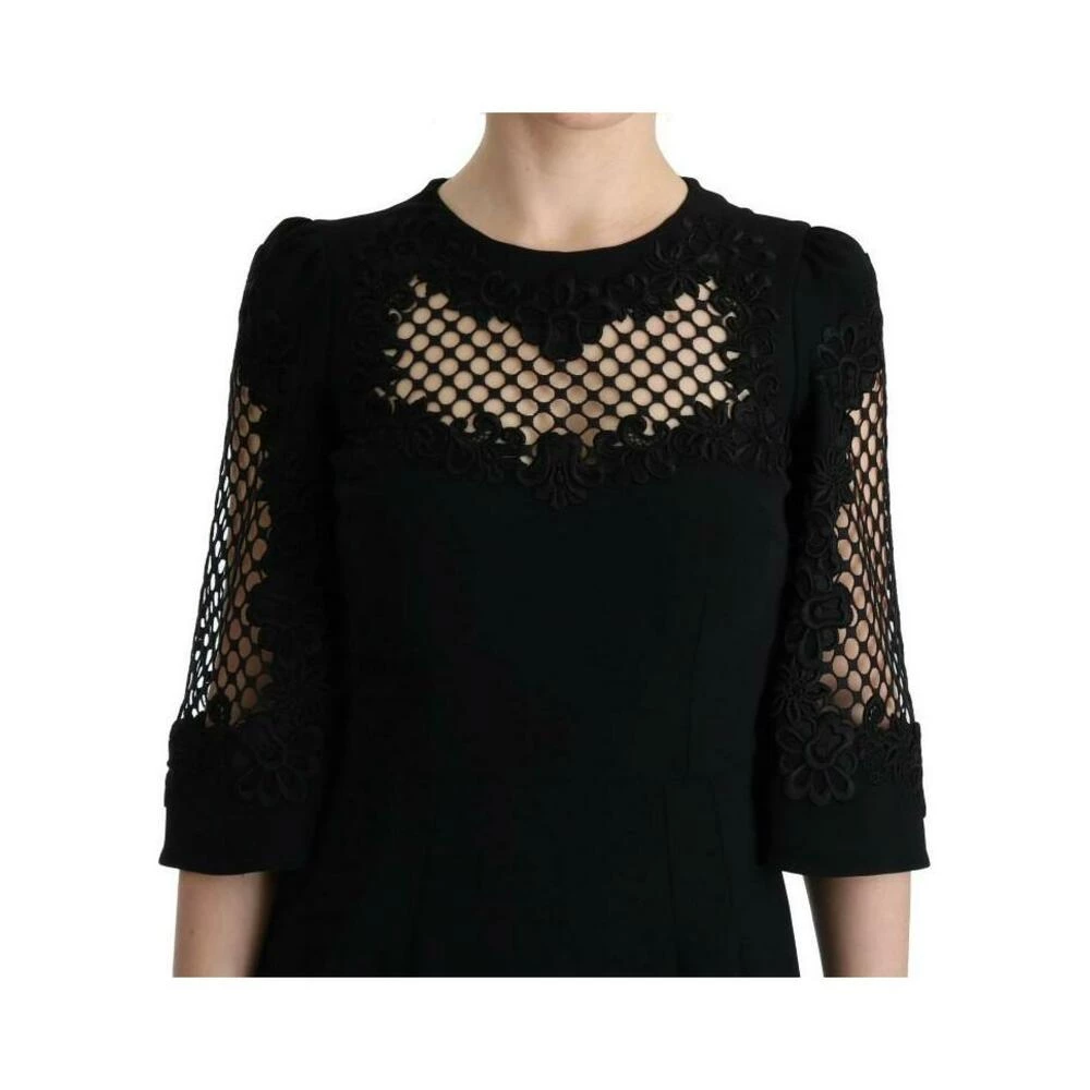 Dolce & Gabbana Long Maxi Dress Black 8 Dolce & Gabbana Long Maxi Dress Black - Bilde 8