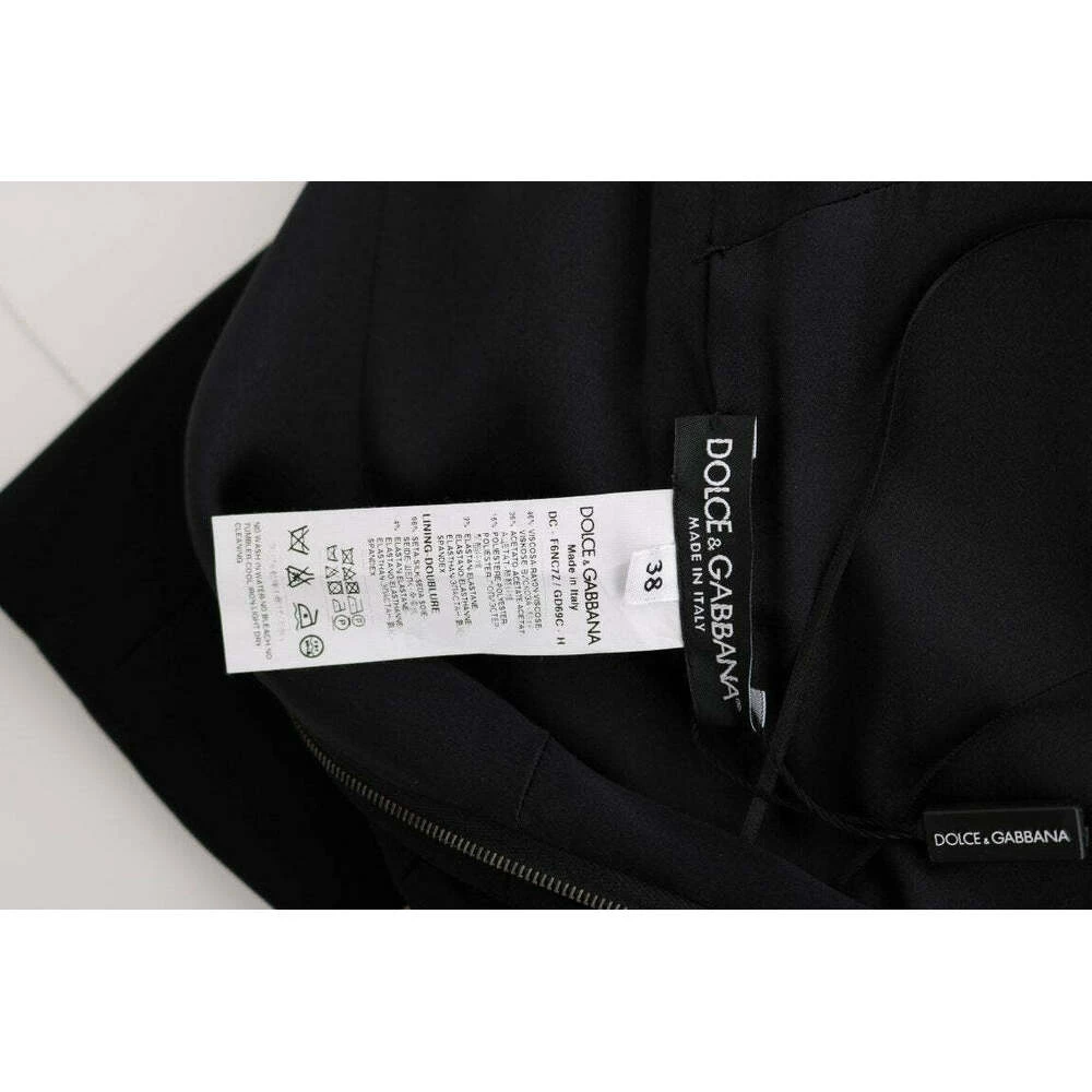 Dolce & Gabbana Long Maxi Dress Black 9 Dolce & Gabbana Long Maxi Dress Black - Bilde 9
