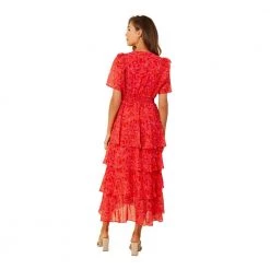 Hale Bob Elsie Dress Red