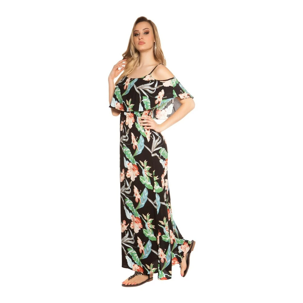 SII Maxi Dress Black 2 SII Maxi Dress Black - Bilde 2