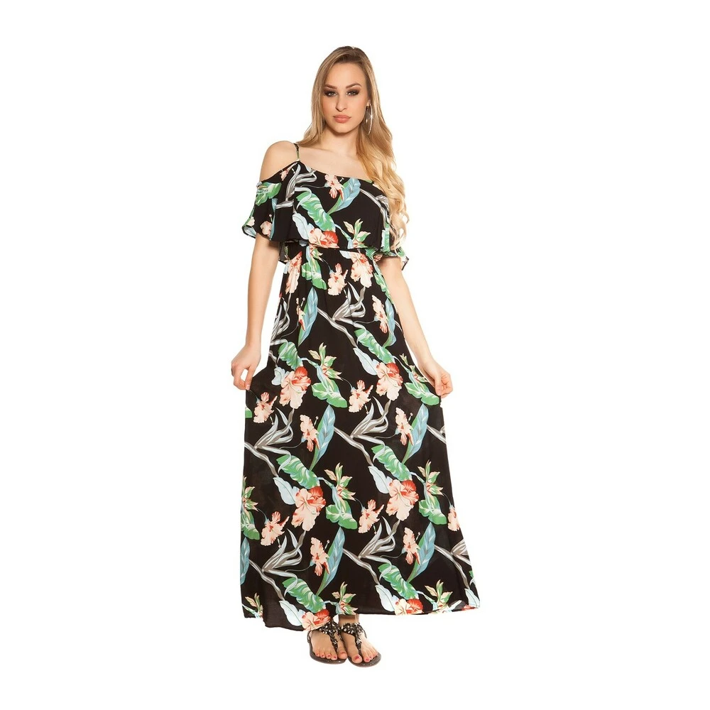 SII Maxi Dress Black 3 SII Maxi Dress Black - Bilde 3