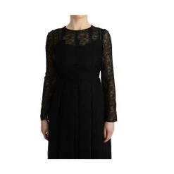 Dolce & Gabbana Floral Lace Sheath Dress Black -Tilbud miinto Butikk unnamed file 2606