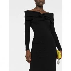 The Attico Maxi Dresses Black