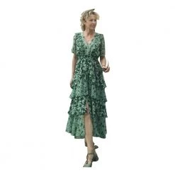 Hale Bob Marah Dress Green -Tilbud miinto Butikk unnamed file 265