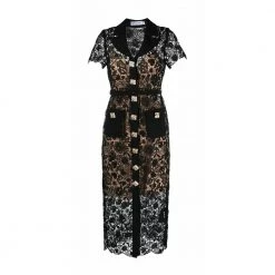 Self Portrait Maxi Dresses Black -Tilbud miinto Butikk unnamed file 273