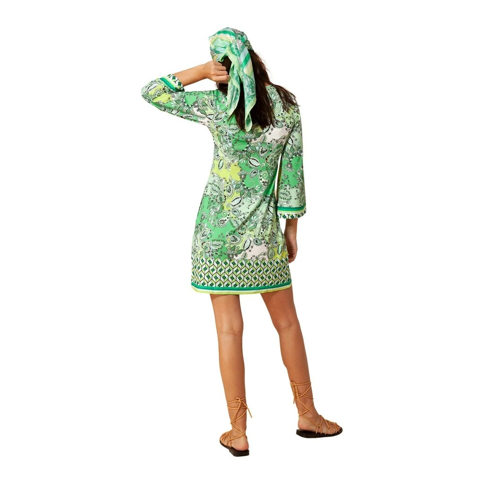 Hale Bob ROSAMUND Dress Green 1 Hale Bob ROSAMUND Dress Green