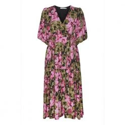 Gestuz Taralyngz Wrap Dress Pink