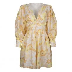 Pia Tjelta Holly Short Dress Yellow -Tilbud miinto Butikk unnamed file 2784