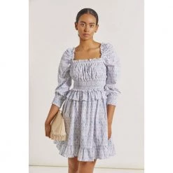 By Malina Rafaella Dress Blue -Tilbud miinto Butikk unnamed file 2789