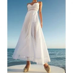 Charo Ruiz Ibiza Brenda Long Dress White