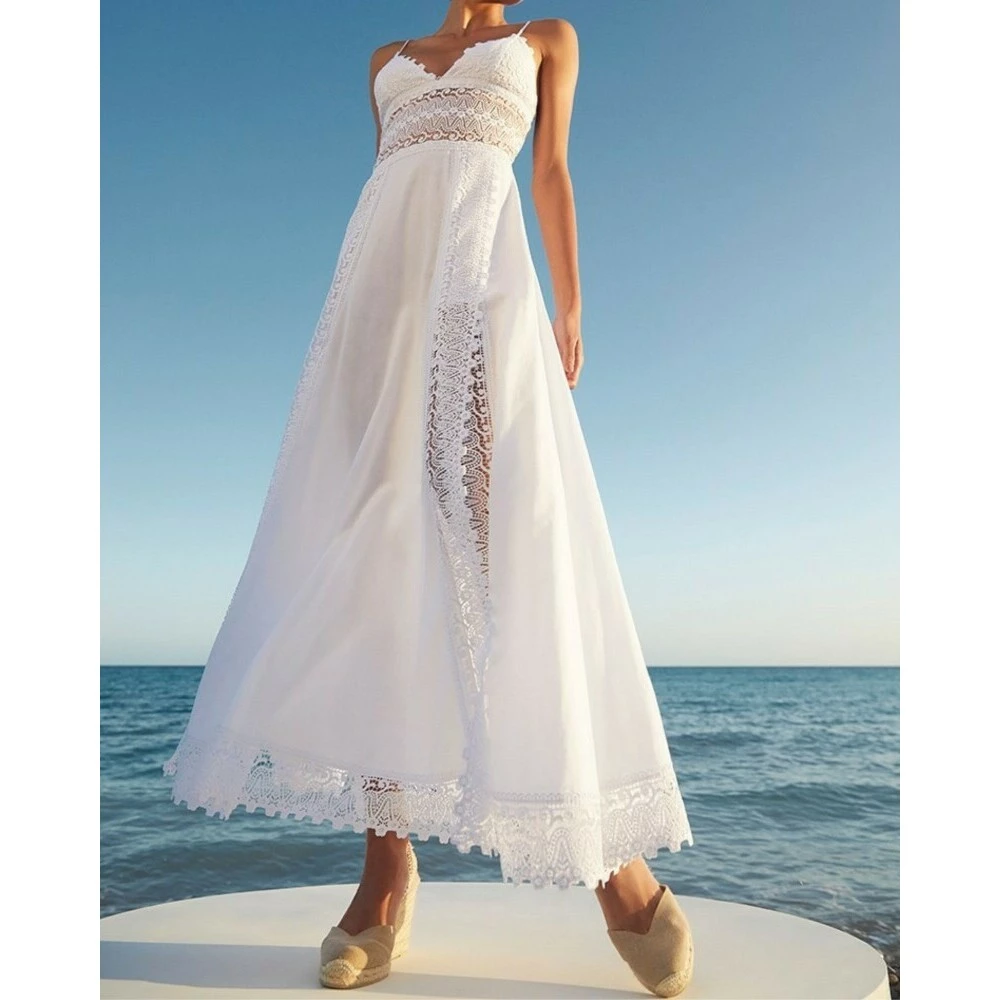 Charo Ruiz Ibiza Brenda Long Dress White 1 Charo Ruiz Ibiza Brenda Long Dress White