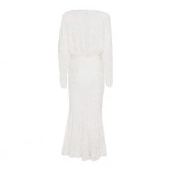 ROTATE Birger Christensen Dress White