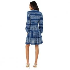 Hale Bob Alona Dress Blue