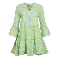 Devotion Ella Short Dress Green