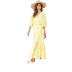 Hale Bob 1ZED6170 LONG DRESS Yellow