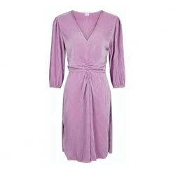 Neo Noir Lexie Solid Dress Purple