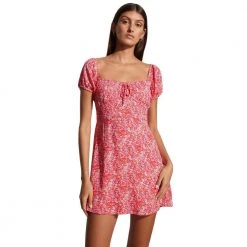 Faithfull The Brand Lovita Mini Dress Pink