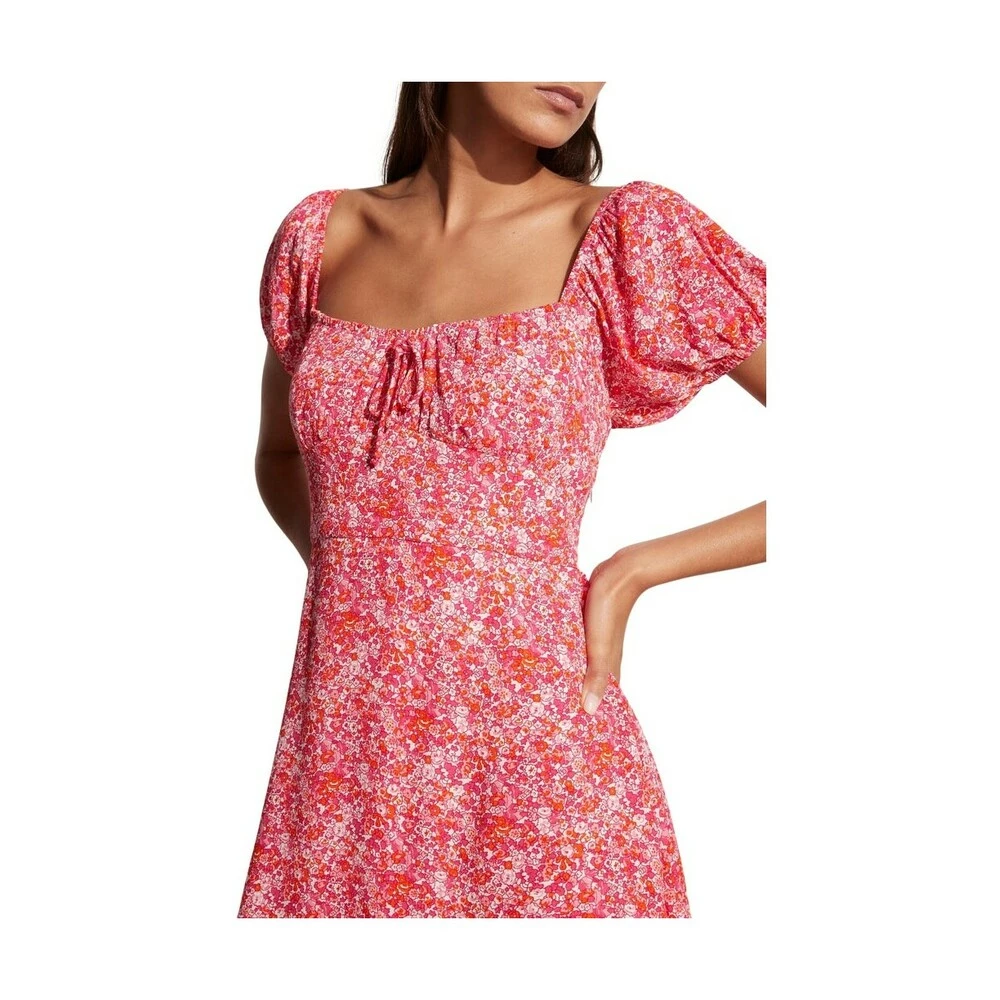 Faithfull The Brand Lovita Mini Dress Pink 4 Faithfull The Brand Lovita Mini Dress Pink - Bilde 4