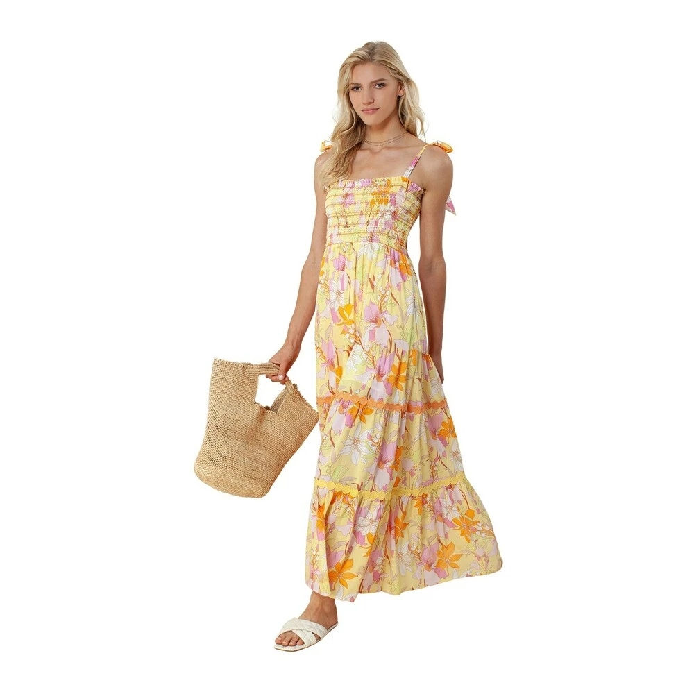 Hale Bob Marina Maxi Dress Yellow 2 Hale Bob Marina Maxi Dress Yellow - Bilde 2