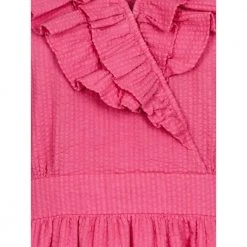 Neo Noir Erika Solid Dress Pink