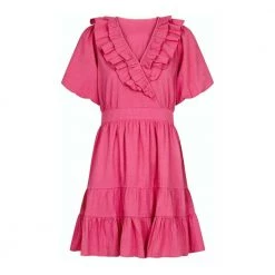 Neo Noir Erika Solid Dress Pink -Tilbud miinto Butikk unnamed file 2927