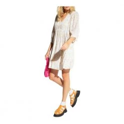 Samsøe Samsøe ‘Scarlet’ Pleated Dress White -Tilbud miinto Butikk unnamed file 2954