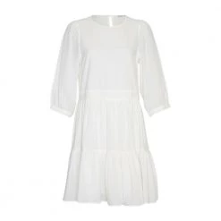 Moss Copenhagen Stacia 3/4 Dress Beige