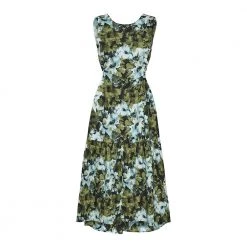 Gestuz Blisha Long Dress Green